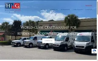 Hilton Head Glass Inc website