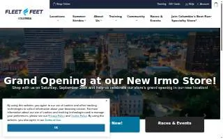 Fleet Feet Columbia - Irmo website
