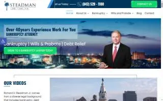 Steadman Law Firm, P.A. of James Island website