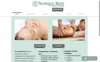 Tranquil Body of James Island website
