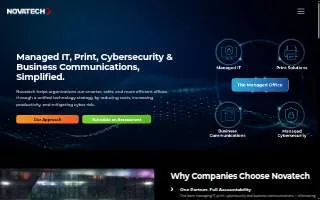 Novatech of Ladson website