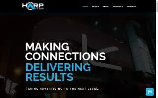 Harp It Up LLC website