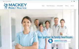 Mackey Family Practice website