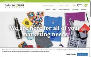 Carolina Print Consultants website