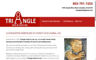 Triangle Safe & Lock