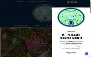 Charleston Bay Gourmet website