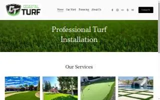 Coastal Turf of Mount Pleasant website