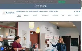 Mount Pleasant Animal Hospital website