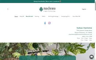 Nadeau - Furniture With a Soul of Mount Pleasant website