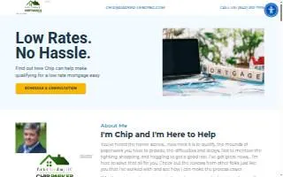Parker Lending LLC of Mount Pleasant website