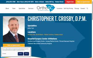Christopher T. Crosby, D.P.M. of Murrells Inlet
