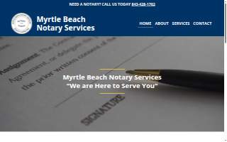 Myrtle Beach Notary Services of Murrells Inlet