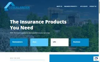 Comalander Insurance Group LLC website