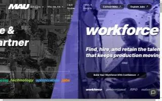MAU Workforce Solutions of Newberry website