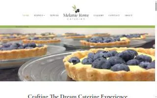 Melanie Rowe Catering website