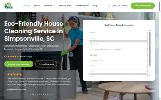 Green Cleanville website