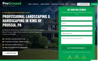 ProGround Landscaping LLC website