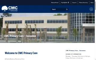 CMC Primary Care - Socastee website