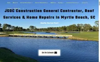 JSOC Construction of Socastee website
