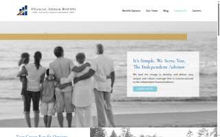 Financial Advisor Benefits website