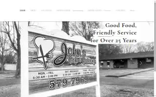 John's Cafe & Catering website
