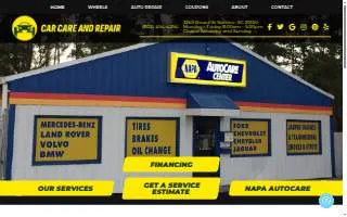 Car Care and Repair website