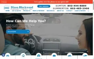Dixon Blackwood Insurance Agency, Inc. website