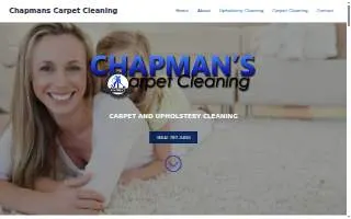Chapmans Carpet Cleaning website