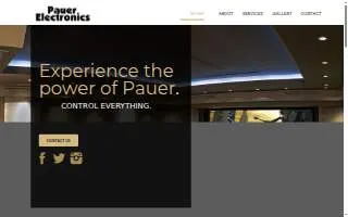 Pauer Sound LLC website