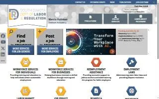 South Dakota Department of Labor website