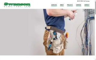 Swanson Electric website