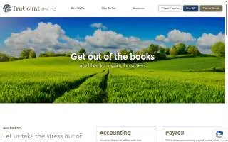 TruCount CPA PC website