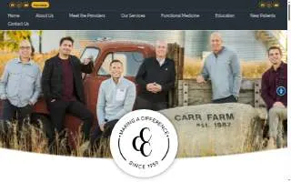 Carr Chiropractic Clinic website