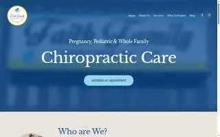 Faith Family Chiropractic website