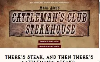 Cattleman's Club website