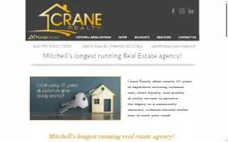 Crane Realty website