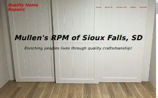 Mullens RPM handyman, construction, & remodeling website