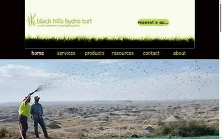 Black Hills Hydro Turf website