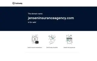 Jensen Insurance Agency of Sioux Falls website