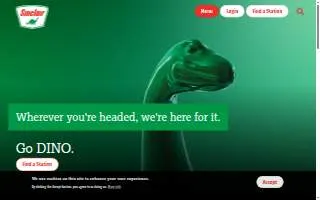 Sinclair Gas Station of Wasco website