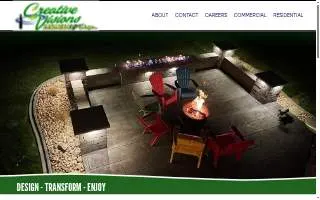 Creative Visions Landscape & Design website