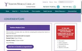 ConvenientCare website