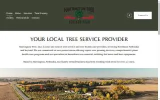 Hartington Tree Llc. website