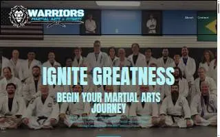 WARRIORS Martial Arts & Fitness of Bartlett website