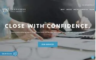 Tennessee Title Services of Brentwood website
