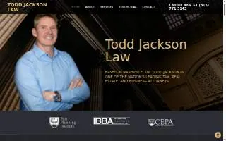 Todd Jackson Law, PC website