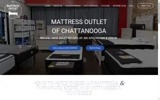 Mattress Outlet of Chattanooga website