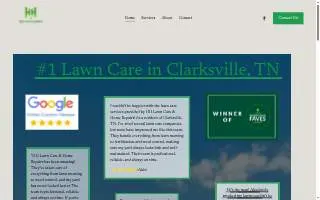 HH Lawn Care & Home Repair / #1 Lawn Care in Clarksville website
