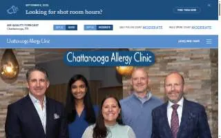 Chattanooga Allergy Clinic website