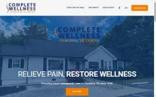 Complete Wellness Chiropractic Center website